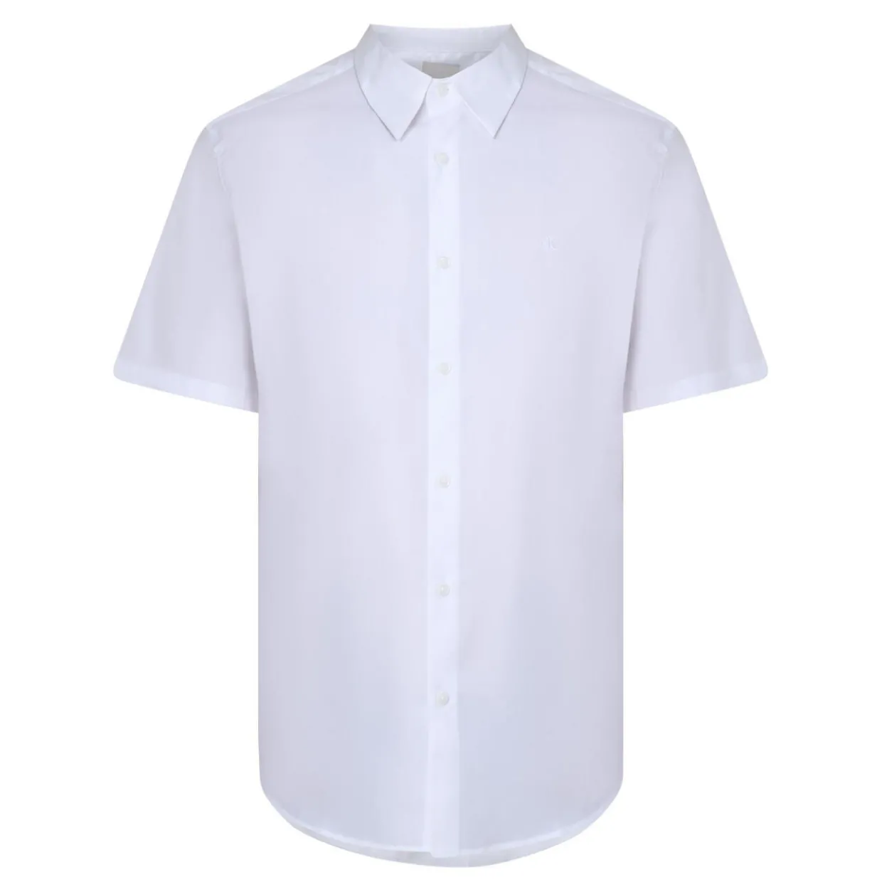 Solid Stretch Casual Shirt