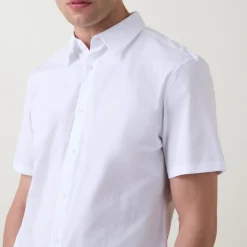 Solid Stretch Casual Shirt