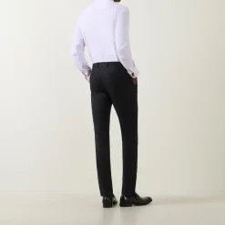 Solid Stretch Single-Cuff Shirt