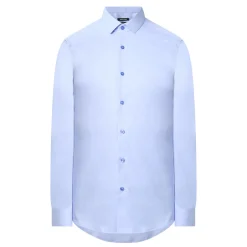 Solid Stretch Single-Cuff Shirt