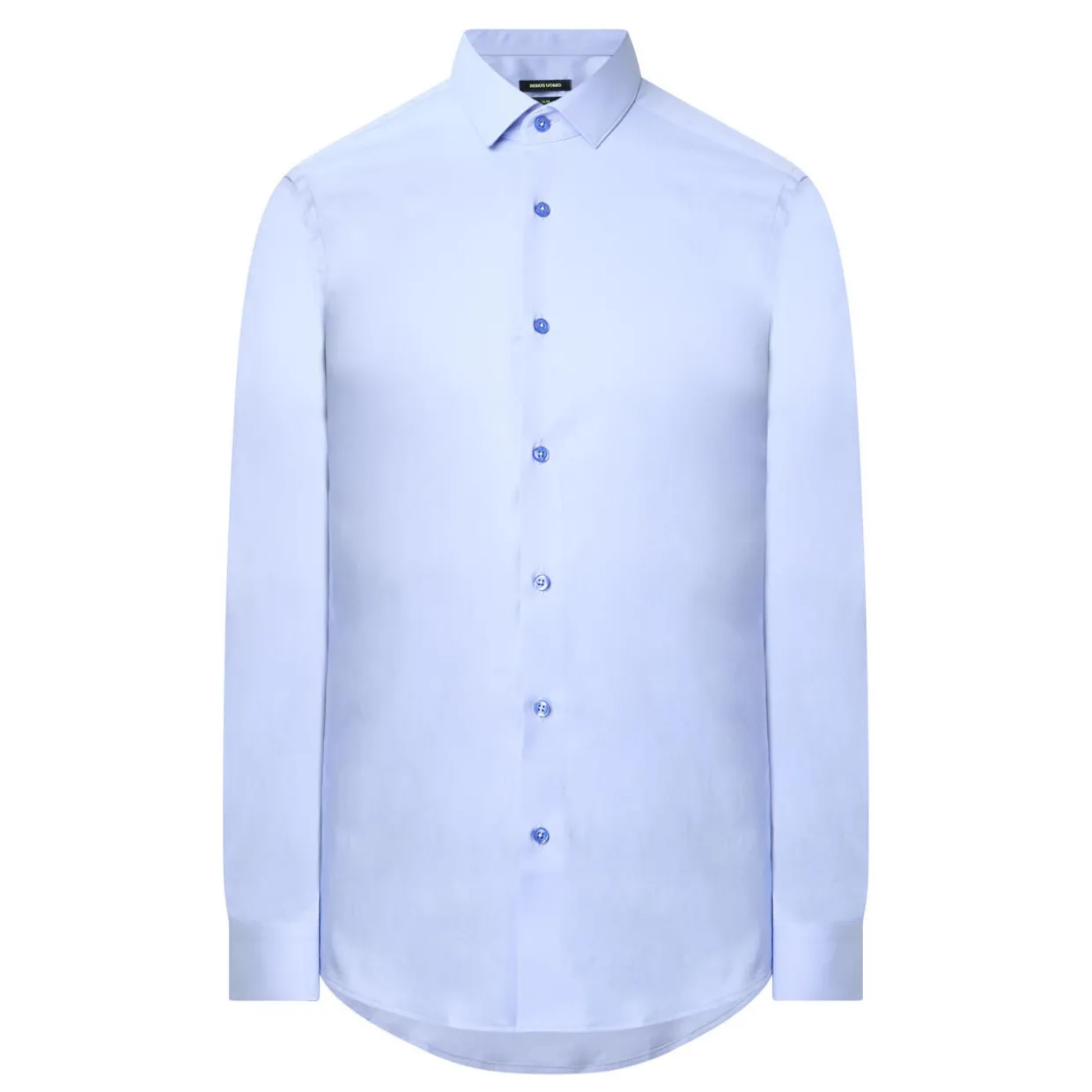 Solid Stretch Single-Cuff Shirt
