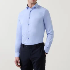 Solid Stretch Single-Cuff Shirt