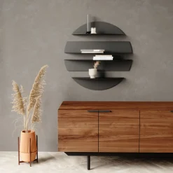 Solis Decorative Metal Floating Wall Shelves