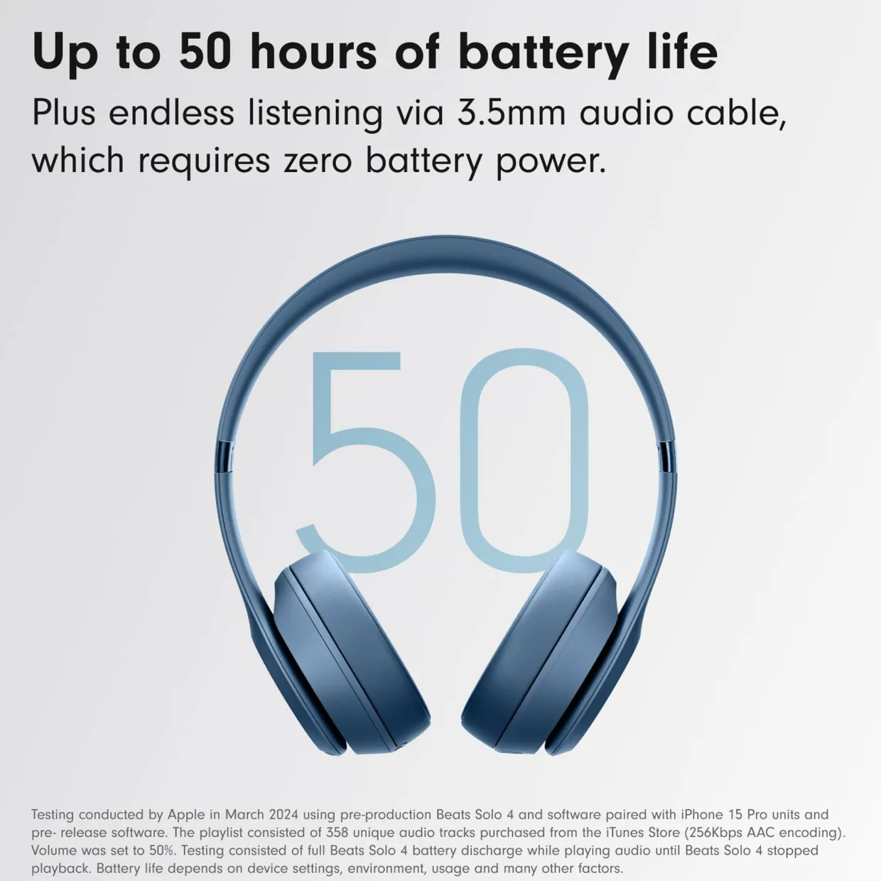 Solo4 Headphones Blue