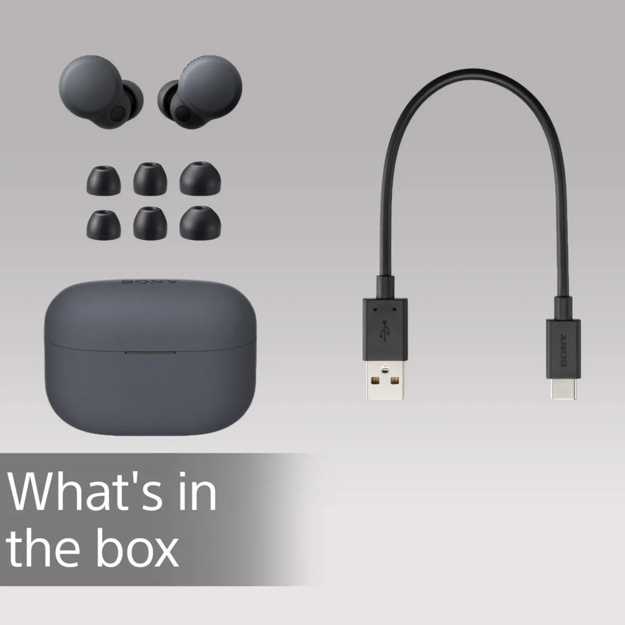 Sony Link Buds WFLS900 ANC TW Black