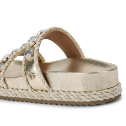 Sorella Embellished Flatform Sandals