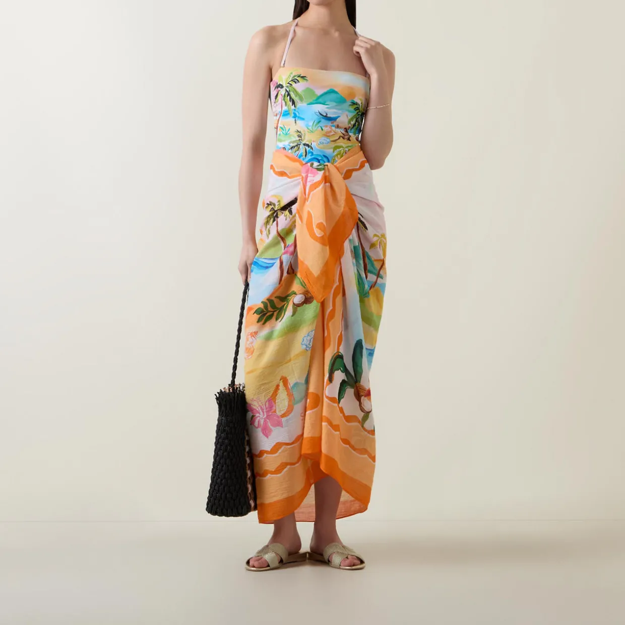 South Pacific Bandeau Swimsuit