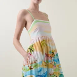 South Pacific Printed Dress