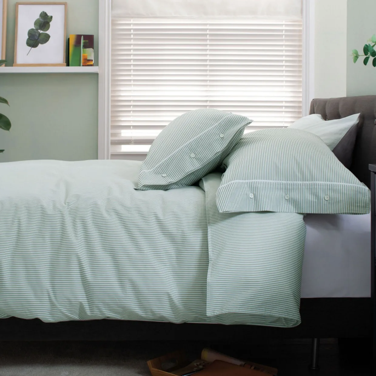 Southport Duvet Set Green