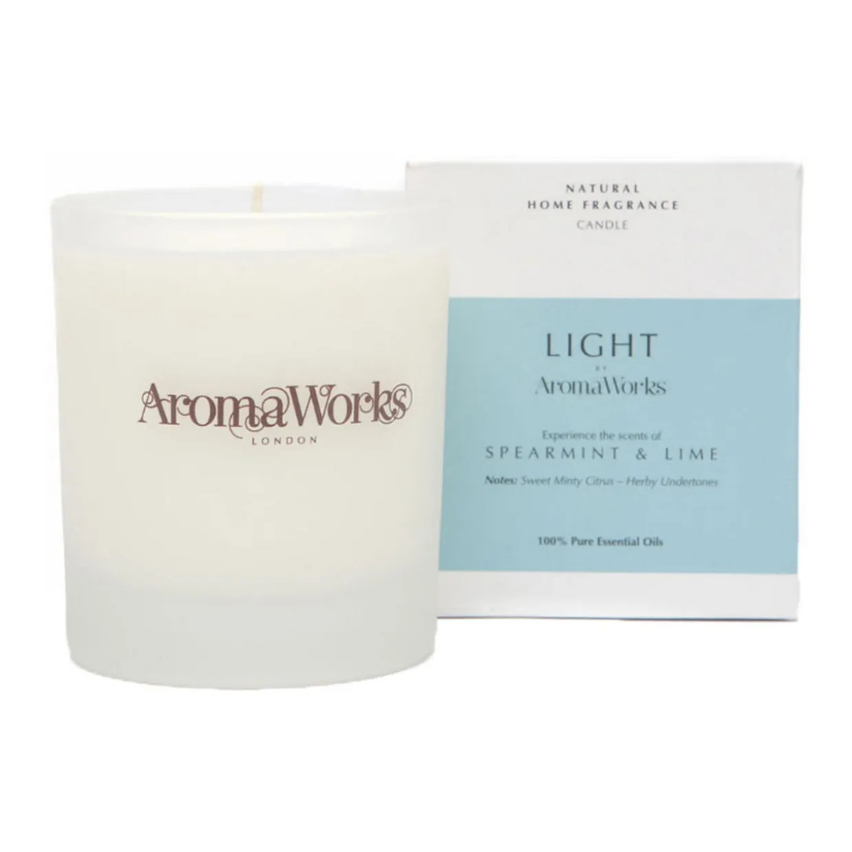Spearmint & Lime Scented Candle 300g