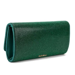 Spiral Embellished Clutch