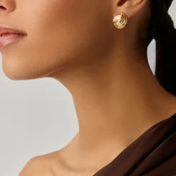 Spiral Small Stud Earrings