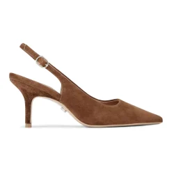 Spirited Suede Slingback Pumps