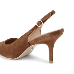 Spirited Suede Slingback Pumps