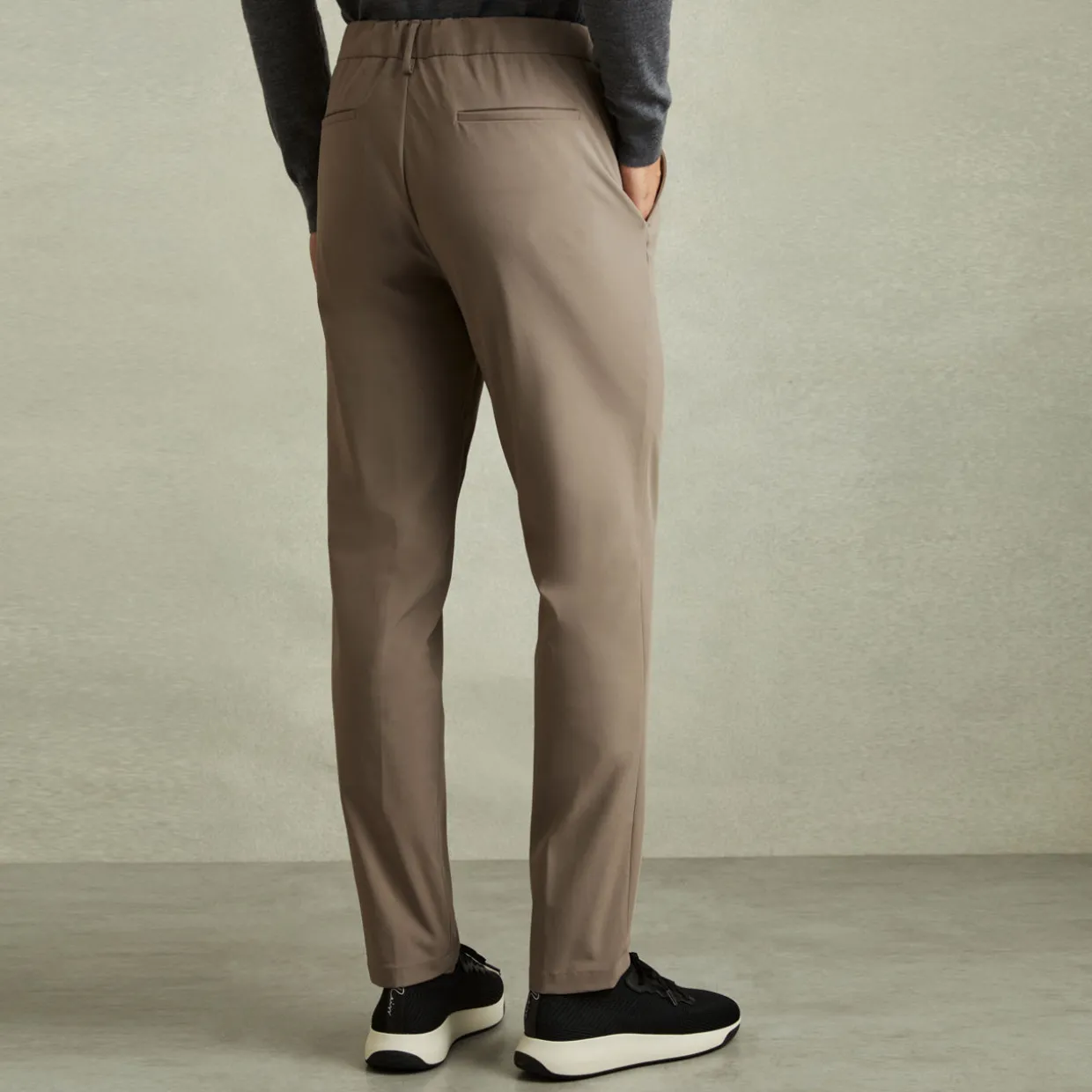 Split Straight Leg Trousers