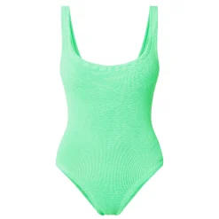 Square Neck Crinkle Swimsuit