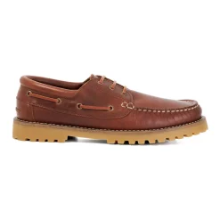 St Bart Leather Boat Shoes
