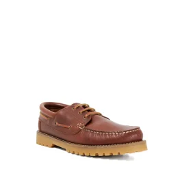 St Bart Leather Boat Shoes