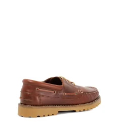 St Bart Leather Boat Shoes