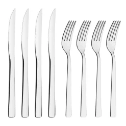 Stainless Steel Eight-Piece Cutlery Set
