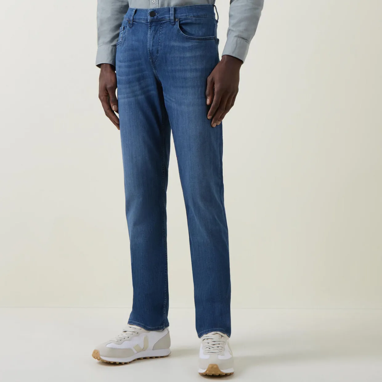 Standard Luxe Performance Straight Jeans