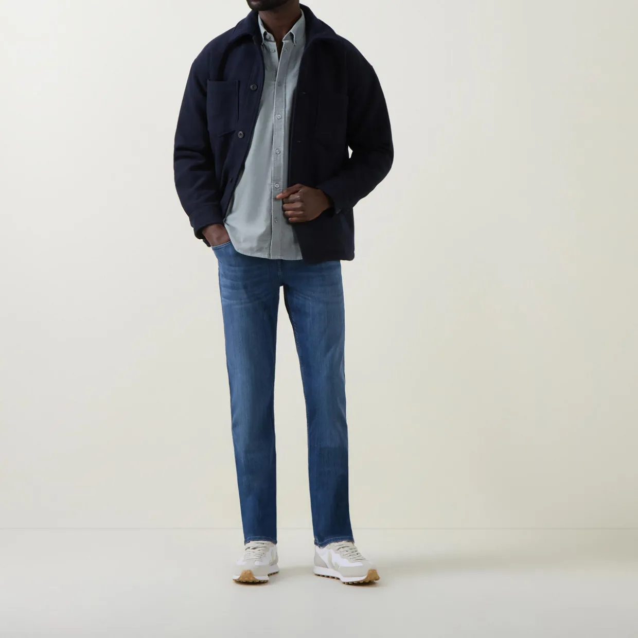 Standard Luxe Performance Straight Jeans