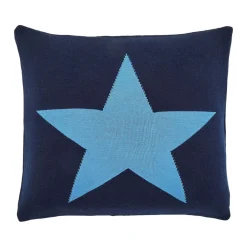 Star Cushion Blue