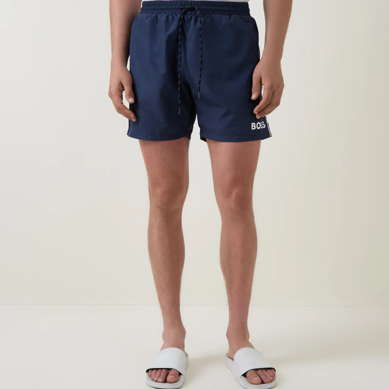 Starfish Logo Drawstring Swim Shorts