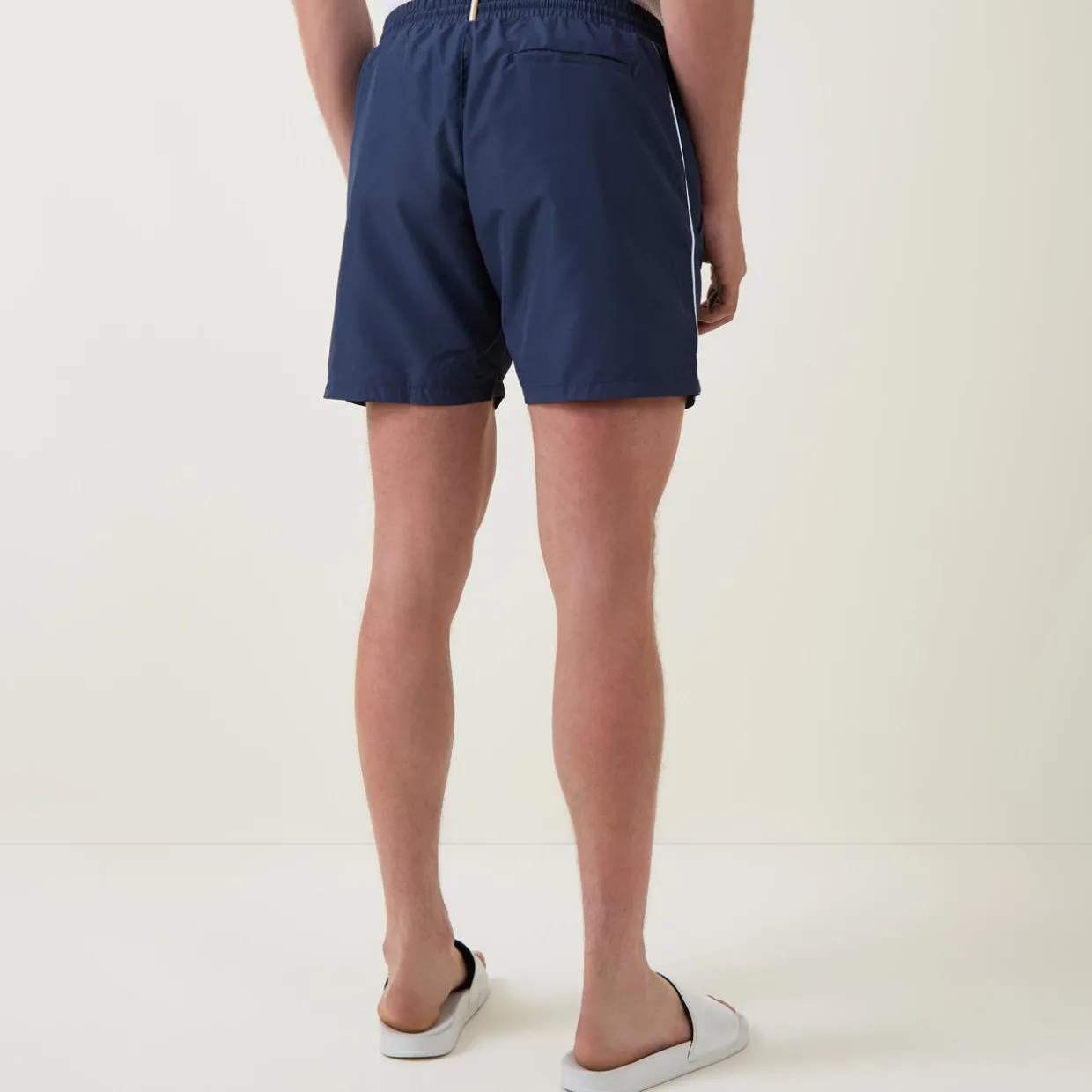 Starfish Logo Drawstring Swim Shorts