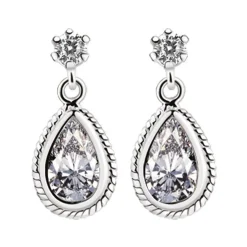 Stone Drop Earrings