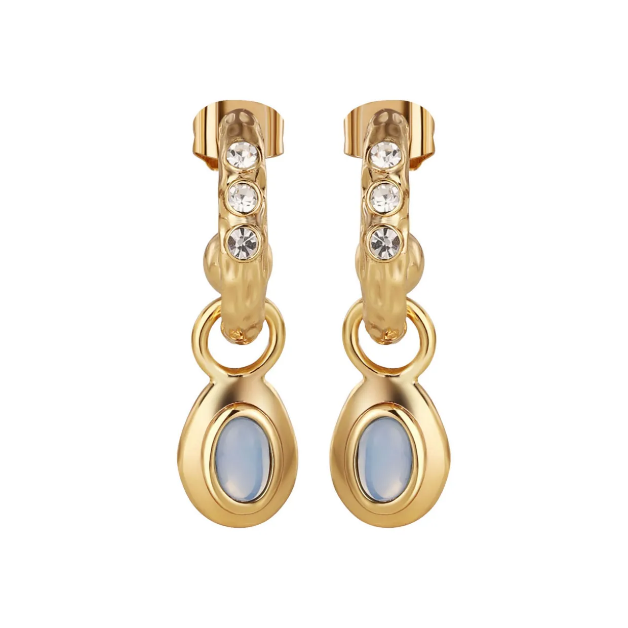 Stone Drop Earrings