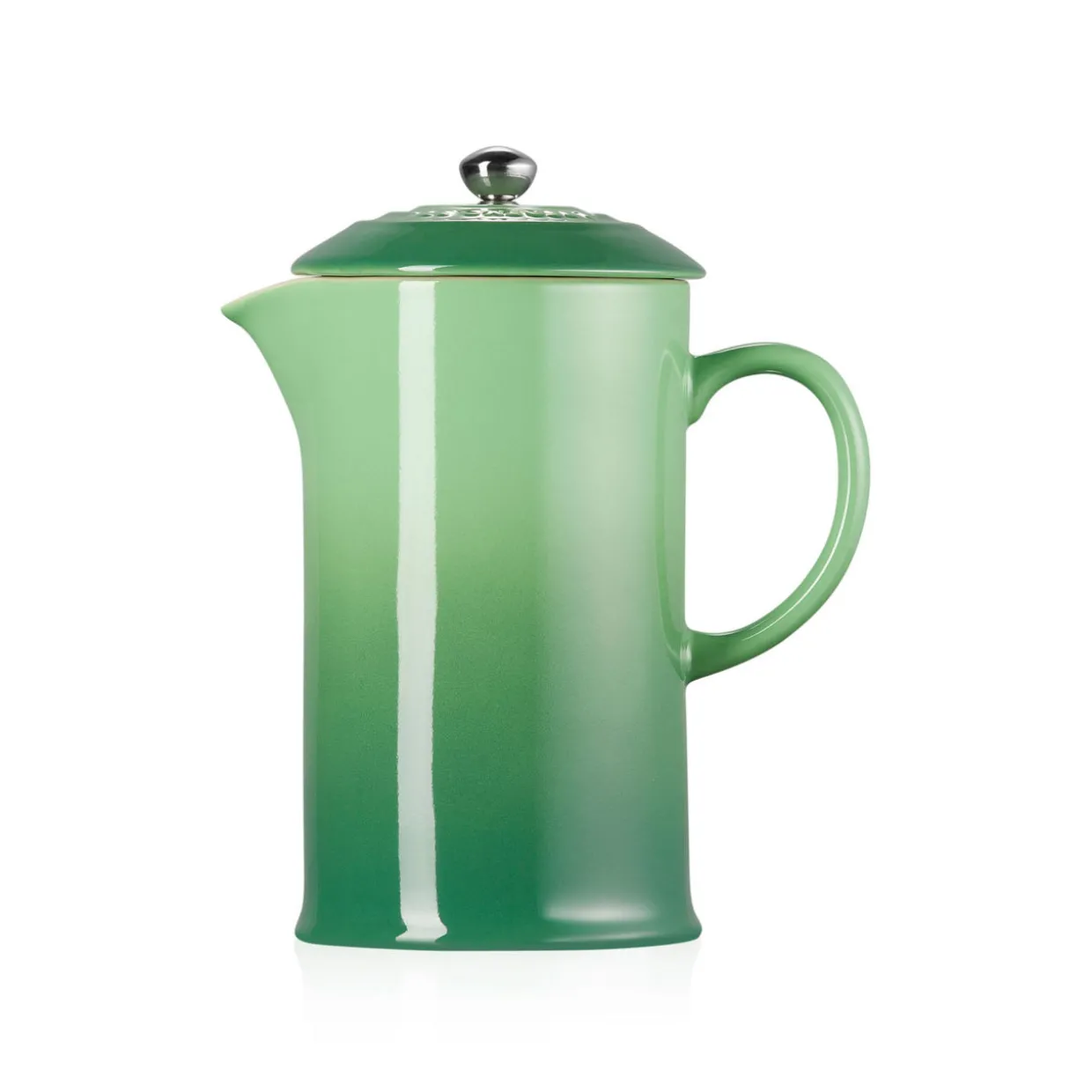 Stoneware Cafetiere With Metal Press 1L
