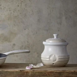 Stoneware Garlic Keeper