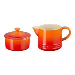 Stoneware Milk & Sugar Set