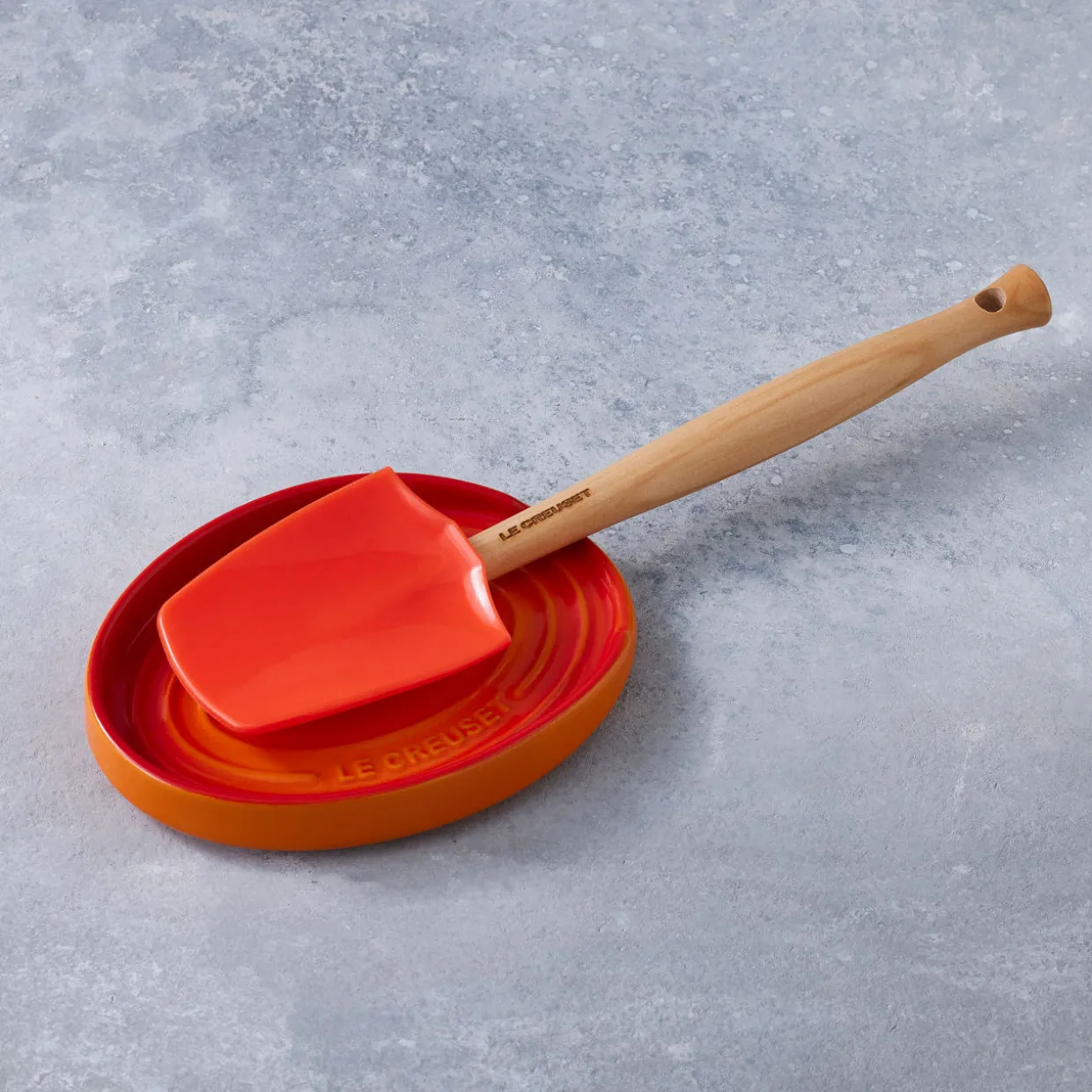 Stoneware Oval Spoon Rest