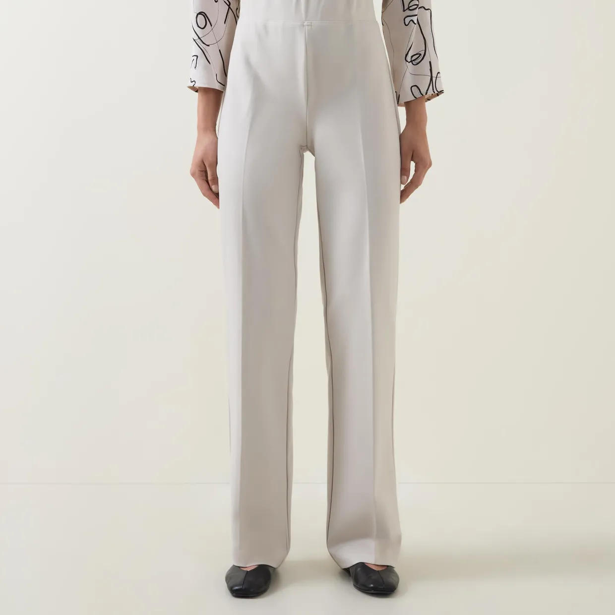 Straight Leg Trousers