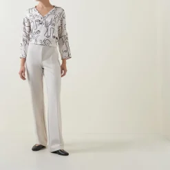 Straight Leg Trousers