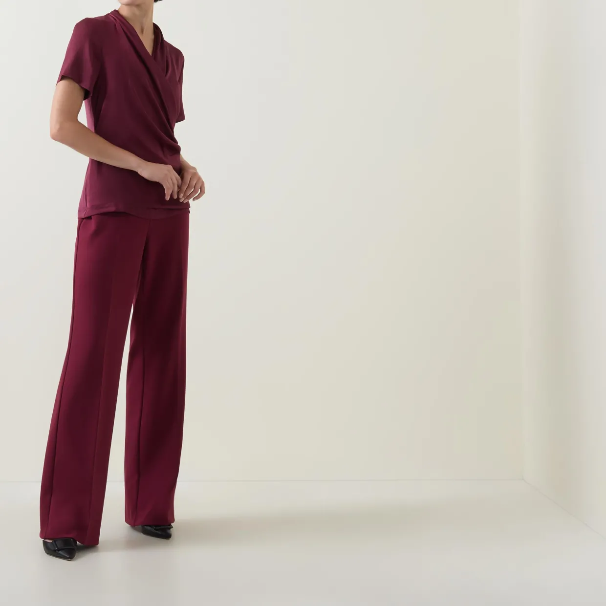 Straight Leg Trousers