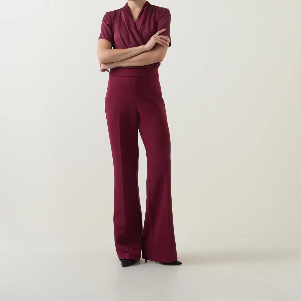 Straight Leg Trousers