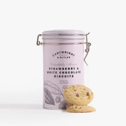 Strawberry & White Chocolate Biscuits 200g