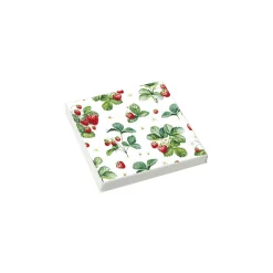 Strawberry Paper Napkins, Set of 20