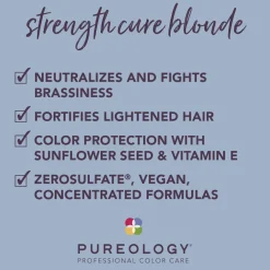 Strength Cure Blonde Shampoo 266ml