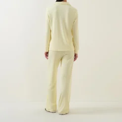 Stretch Rib Long Pyjama Set