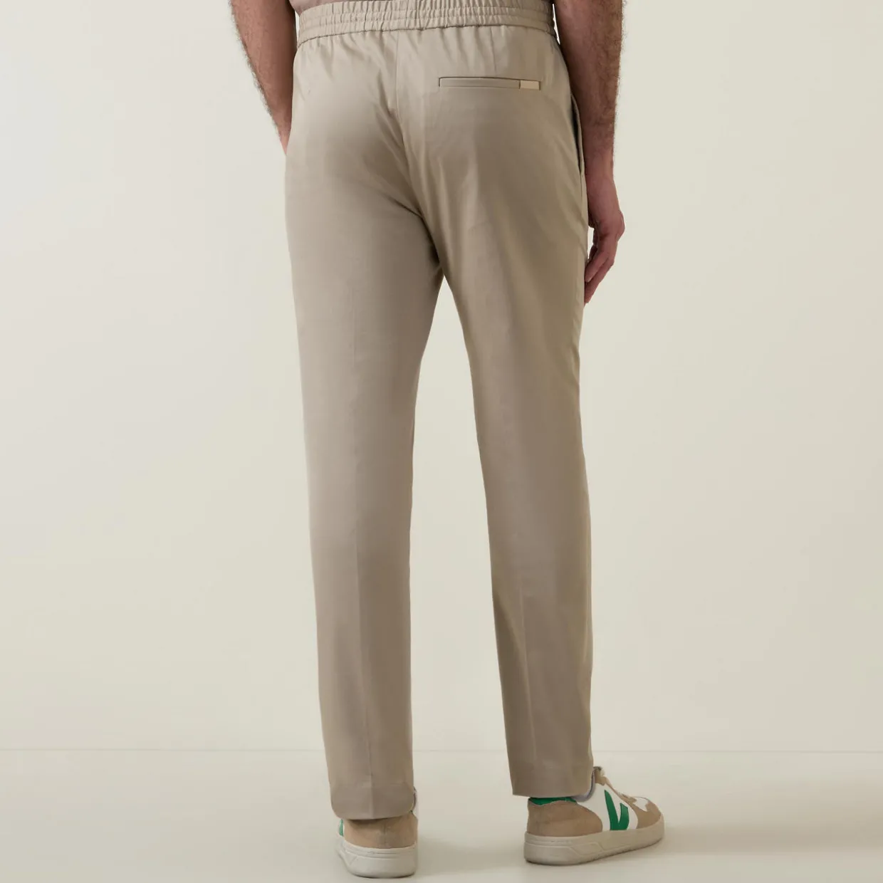 Stretch Straight Leg Trousers