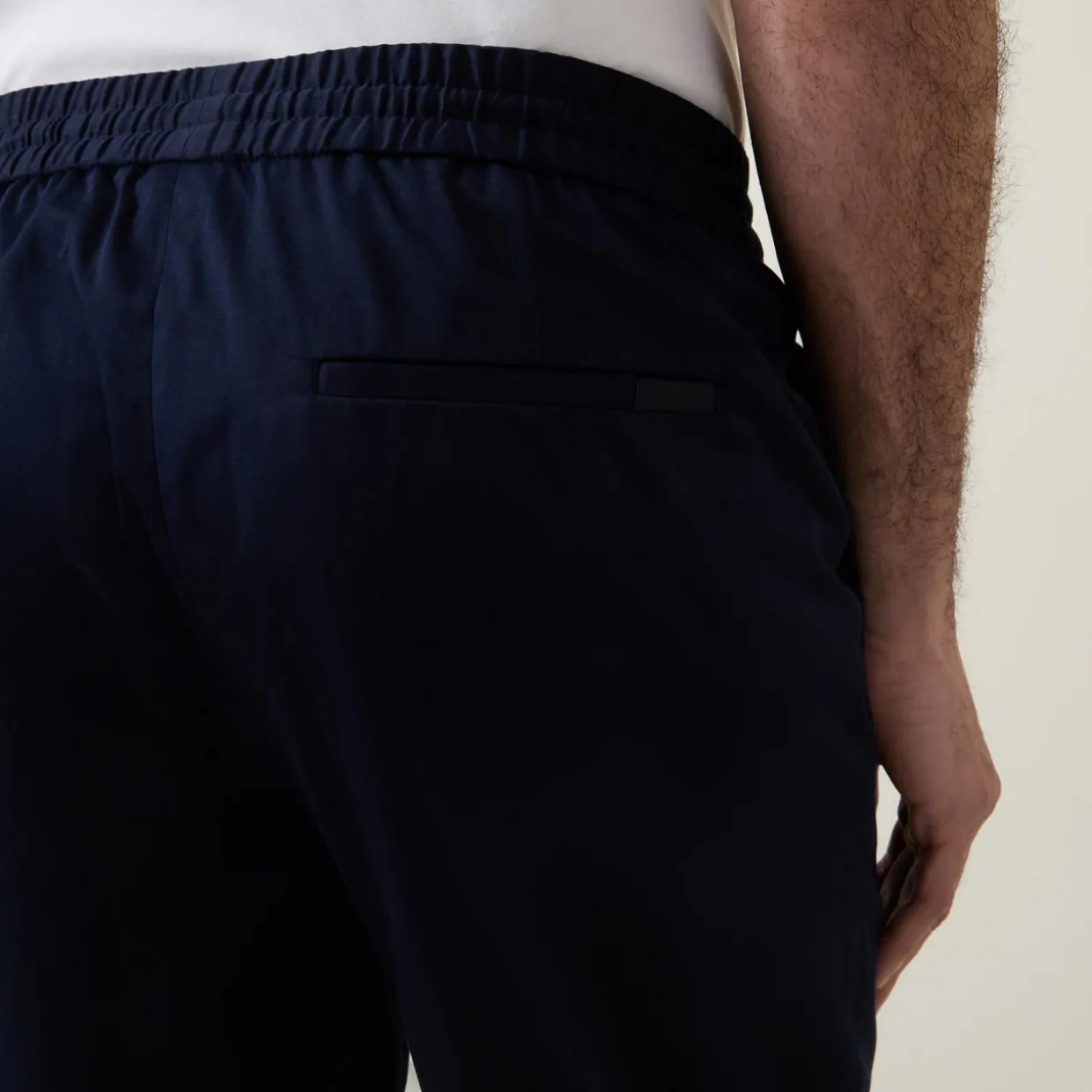 Stretch Straight Leg Trousers