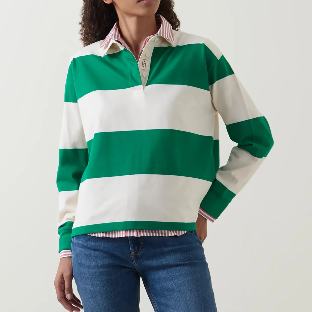 Stripe Heavyweight Rugby Top