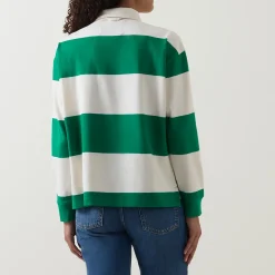Stripe Heavyweight Rugby Top