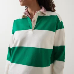 Stripe Heavyweight Rugby Top