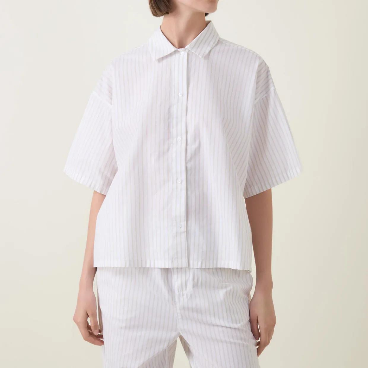 Striped Night Shirt