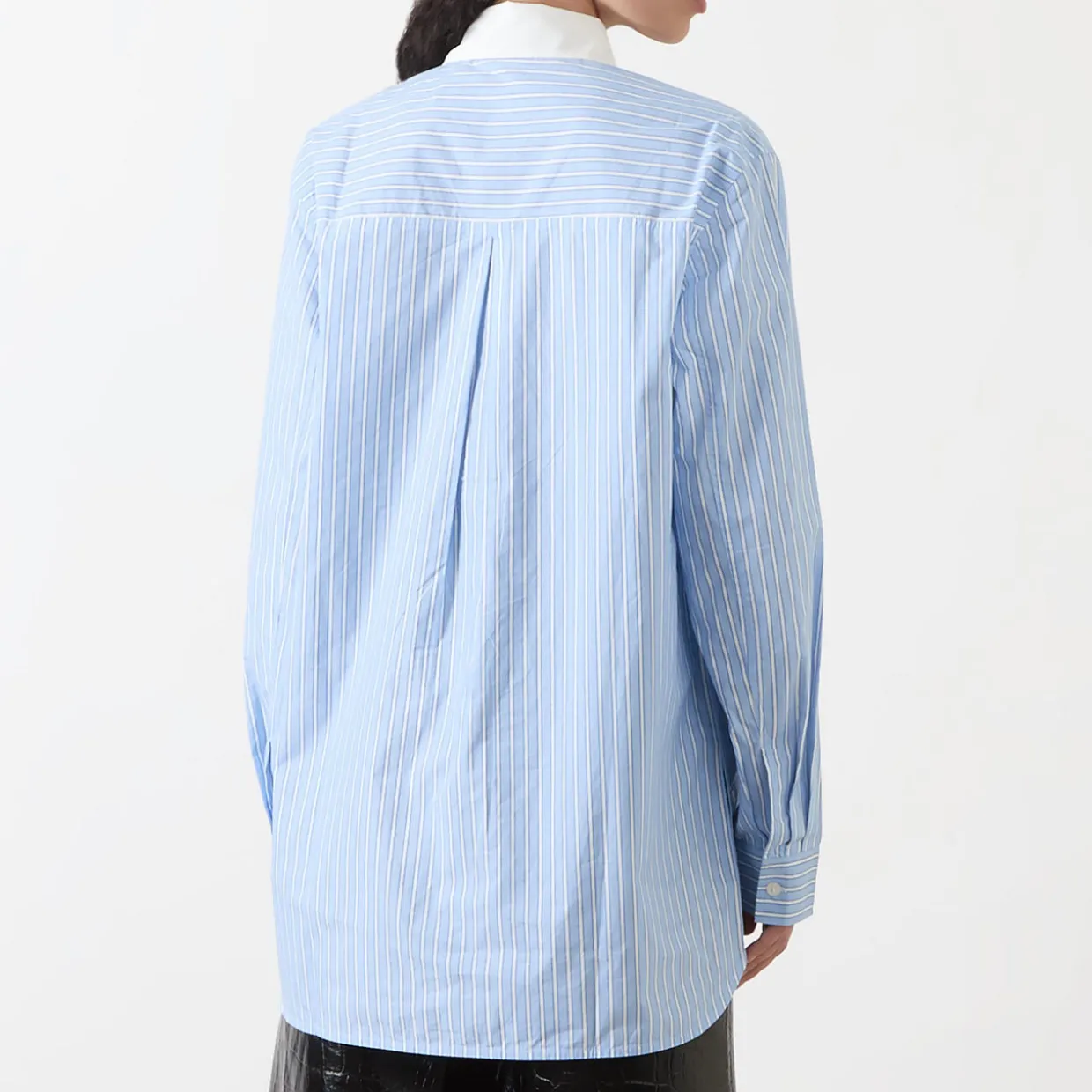 Striped Scalloped Shirt